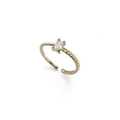 Oliver Weber Elegantní pozlacený prsten Ariel 41215G (Obvod M (53 - 55 mm))
