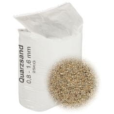 Greatstore Filtrační písek 25 kg 0,8–1,6 mm