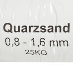 Vidaxl Filtrační písek 25 kg 0,8–1,6 mm