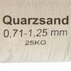 Vidaxl Filtrační písek 25 kg 0,71–1,25 mm