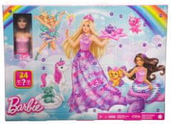 Mattel Barbie Pohádkový adventní kalendář 2023 HVK26