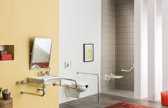 BPS-koupelny WC prkénko Vital Soft Close pro osoby s omezenou pohyblivostí, duroplast - CDV 6DOZ