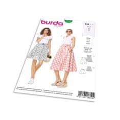 Burda Střih Burda 6319 - Kolová sukně, kruhová sukně, letní sukně