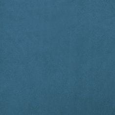 Greatstore Pelíšek pro psy modrý 50 x 40 x 26,5 cm samet
