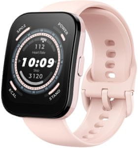 Bluetooth chytré hodinky amazfit bip 5 peakbeats super lehký a tenký design dlouhá výdrž na nabití spousta sportovních režimů měření stresu