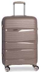 FABRIZIO Příruční kufr Miami Taupe