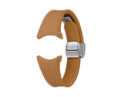 Samsung D-Buckle Hybrid Eco-Leather Band Normal, S/M, velbloudí