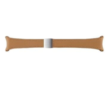 Levně Samsung D-Buckle Hybrid Eco-Leather Band Slim, S/M, velbloudí