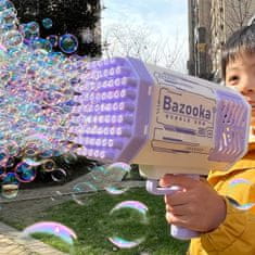 Alum online Dětský bublinkový svítící bublifuk - Bazooka