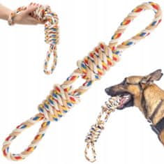 Nuxie 2236 Zábavná hračka pro psy uzel bavlněný 60 cm