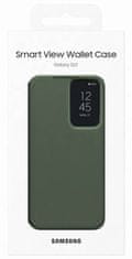 Samsung EF-ZS911CGE Clear View Cover pro Galaxy S23 Khaki