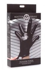 Master Series Master Series Pleasure Poker Glove (1 ks), gumová stimulační rukavice