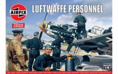 Airfix figurky personál Luftwaffe, Classic Kit VINTAGE A00755V, 1/76