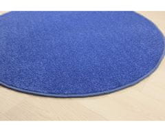 Vopi Kusový koberec Eton modrý 82 kruh 57x57 (průměr) kruh