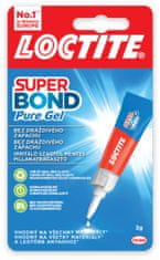 Henkel lepidlo vteřinové 3g gel SUPER BOND PURE