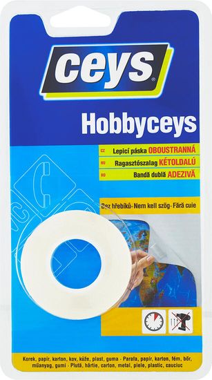 Ceys Páska oboustranná CEYS - HOBBY 15mmx2m
