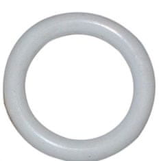 Praktic Kruh na záclony- plastový, barva bílá (10ks)