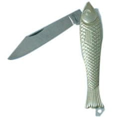 STREFA Kapesní nůž rybička 7,8cm nerezový ZB