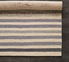 Diamond Carpets Ručně vázaný kusový koberec MCK Strop DE 2263 Pastel Brown Mix 80x150