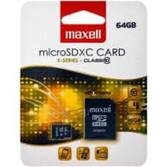 MicroSDXC 64GB CL10 + adpt 854988