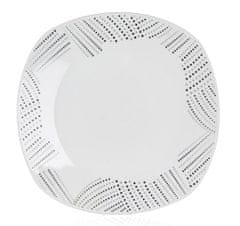 Banquet talíř mělký 25cm CHARME dekor porcelánový