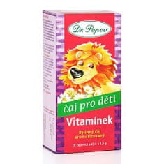 Dr. Popov Vitamínek, dětský bylinný čaj, 30 g Dr. Popov