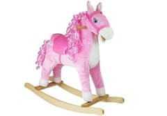 shumee Houpací kůň Pink with Curls Sounds Moves Mouth Tail 74 cm