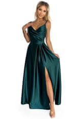 Numoco Dámské šaty 299-9 CHIARA, zelená, XL