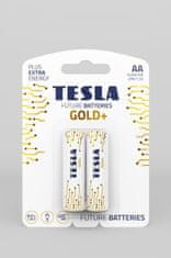 TESLA - baterie AA GOLD+, 2ks, LR06