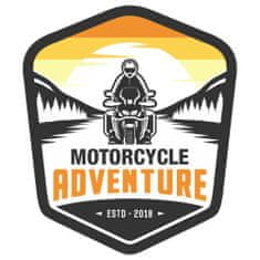 Motorkářské Triko Motorcycle Adventure, S