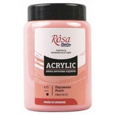 Kraftika Akrylová barva rosa studio broskvová 400ml