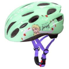Seven Cyklistická helma In-mold Frozen - Ledové království zelená