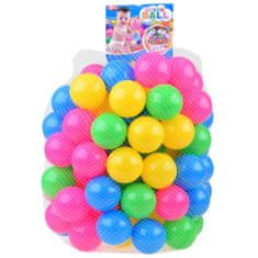 JOKOMISIADA  Colorful Balls Pool Balls 6,5cm 100ks Za4428