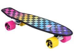 JOKOMISIADA  Penny Skateboard Colorful Kostkovaný 50kg Sp0744