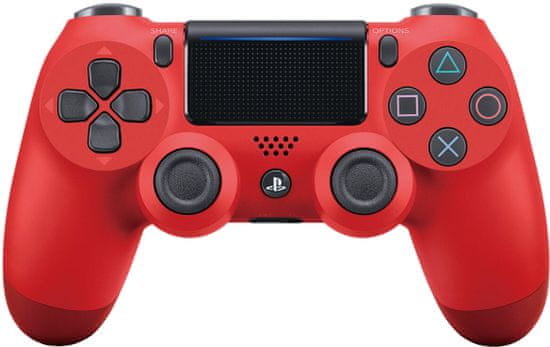 Sony PS4 DualShock 4 v2, červený (PS719814153)