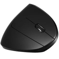 Izoksis 21799 Ergonomická vertikální bezdrátová myš černá