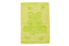 vyprodejpovleceni Dětský ručník BEBÉ žabička zelený 30x50 cm