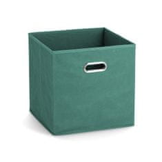 Zeller Textilní úložný box zelený 32x32x32 cm