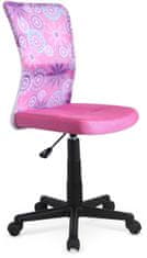 Halmar Kancelářská židle Dingo, růžová