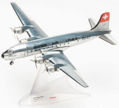 Herpa DC-4, Swiss Air Lines, Švýcarsko, 1/200