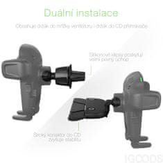 iOttie Easy One Touch Wireless 2 - držák do ventilace / CD slotu