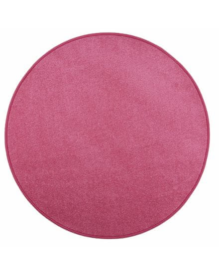 Vopi Kusový koberec Eton růžový 11 kruh