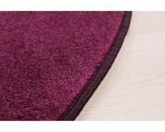 Vopi Kusový koberec Eton fialový 48 kruh 57x57 (průměr) kruh