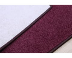 Vopi Kusový koberec Eton fialový 48 čtverec 60x60
