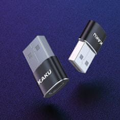 Kaku KSC-530 adaptér USB / USB-C, černý