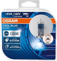 Osram OSRAM H4 62193CBB-HCB COOL BLUE BOOST 5500K 100/90W 12V P43t duobox NENÍ HOMOLOGOVÁNO