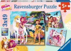 Ravensburger Puzzle Mia a já 3x49 dílků