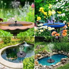 VivoVita Solar Fountain – Zahradní solární fontána