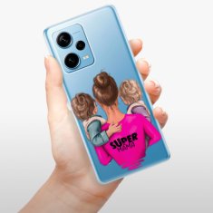 iSaprio Silikonové pouzdro - Super Mama - Two Boys pro Xiaomi Redmi Note 12 Pro 5G