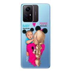 iSaprio Silikonové pouzdro - Mama Mouse Blonde and Boy pro Xiaomi Redmi Note 12S